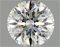 Natural Diamond 0.73 Carats, Round with Excellent Cut, I Color, SI2 Clarity and Certified by GIA