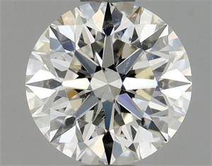 Picture of Natural Diamond 0.73 Carats, Round with Excellent Cut, I Color, SI2 Clarity and Certified by GIA