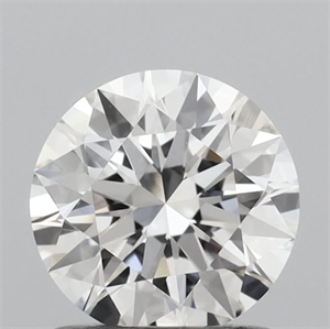 Picture of Lab Grown Diamond 1.04 Carats, Round with Excellent Cut, F Color, VVS1 Clarity and Certified by IGI