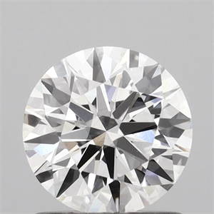 Picture of Lab Grown Diamond 1.02 Carats, Round with Ideal Cut, E Color, VS1 Clarity and Certified by IGI