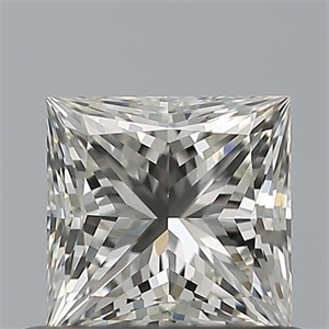 Picture of Natural Diamond 0.60 Carats, Princess with  Cut, H Color, VVS1 Clarity and Certified by IGI