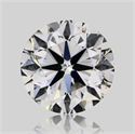 Natural Diamond 0.72 Carats, Round with Very Good Cut, K Color, VS2 Clarity and Certified by GIA