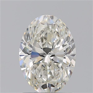 Picture of Natural Diamond 1.50 Carats, Oval with  Cut, I Color, VS1 Clarity and Certified by GIA