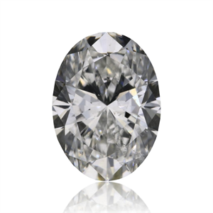 Picture of Natural Diamond 0.60 Carats, Oval with  Cut, F Color, SI2 Clarity and Certified by GIA