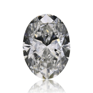 Picture of Natural Diamond 0.60 Carats, Oval with  Cut, F Color, SI2 Clarity and Certified by GIA