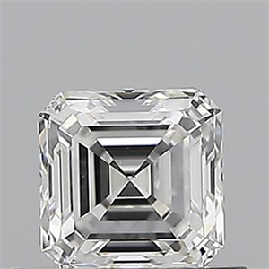 Picture of Natural Diamond 0.50 Carats, Asscher with  Cut, F Color, VS1 Clarity and Certified by GIA