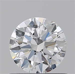 Picture of Natural Diamond 0.70 Carats, Round with Excellent Cut, E Color, VVS2 Clarity and Certified by GIA