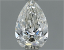 Diamante Natural 0.61 quilates, De pera , Color H, claridad VVS2 y certificado IGI