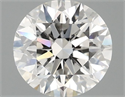 Lab Grown Diamond 2.08 Carats, Round with Excellent Cut, E Color, VS1 Clarity and Certified by IGI