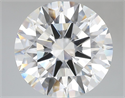 Lab Grown Diamond 6.06 Carats, Round with Ideal Cut, F Color, VVS2 Clarity and Certified by IGI