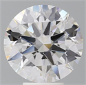 Lab Grown Diamond 5.59 Carats, Round with Ideal Cut, E Color, VVS2 Clarity and Certified by IGI