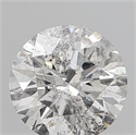 Natural Diamond 0.70 Carats, Round with Excellent Cut, G Color, I1 Clarity and Certified by IGI