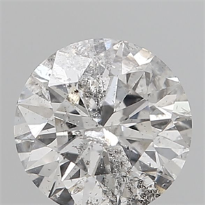 Picture of Natural Diamond 0.70 Carats, Round with Excellent Cut, G Color, I1 Clarity and Certified by IGI