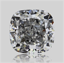 Natural Diamond 0.71 Carats, Cushion with  Cut, G Color, VVS2 Clarity and Certified by GIA