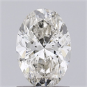 Diamante Natural 1.03 quilates, Ovalado , Color I, claridad I1 y certificado GIA