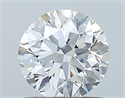 Natural Diamond 0.89 Carats, Round with Excellent Cut, E Color, VS1 Clarity and Certified by GIA