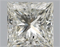 Diamante Natural 1.00 quilates, Princesa , Color J, claridad SI1 y certificado GIA