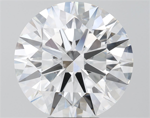 Picture of Lab Grown Diamond 8.13 Carats, Round with Ideal Cut, F Color, VS1 Clarity and Certified by IGI