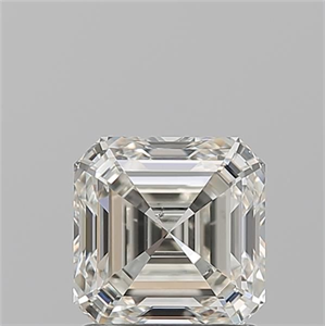 Foto Diamante Natural 1.53 quilates, Asscher , Color K, claridad SI1 y certificado GIA de