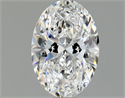 Diamante Natural 0.90 quilates, Ovalado , Color E, claridad VVS2 y certificado GIA