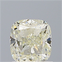 Natural Diamond 1.01 Carats, Cushion with  Cut, K Color, VS1 Clarity and Certified by IGI