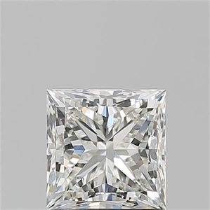Picture of Natural Diamond 1.53 Carats, Princess with  Cut, J Color, VVS2 Clarity and Certified by GIA