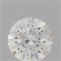 Natural Diamond 0.41 Carats, Round with Excellent Cut, F Color, I1 Clarity and Certified by GIA
