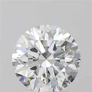 Foto Diamante Natural 1.64 quilates, Redondo , Color E, claridad SI1 y certificado GIA de