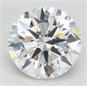 Del inventario de diamantes de laboratorio, 2.69 quilates, Redondo , Color D, claridad VVS1 y certificado GIA