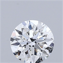 Diamante Natural 0.59 quilates, Redondo , Color H, claridad VS1 y certificado GIA