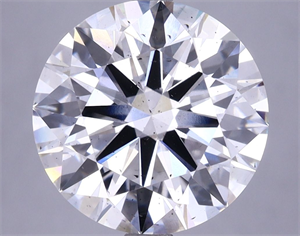 Picture of Lab Grown Diamond 5.02 Carats, Round with Ideal Cut, F Color, SI1 Clarity and Certified by IGI