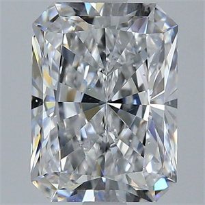 Picture of Natural Diamond 2.21 Carats, Radiant with  Cut, D Color, SI1 Clarity and Certified by GIA