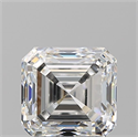 Natural Diamond 2.01 Carats, Asscher with  Cut, F Color, VS1 Clarity and Certified by GIA