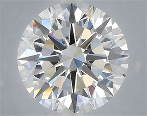 Picture of Lab Grown Diamond 6.01 Carats, Round with Excellent Cut, E Color, VVS2 Clarity and Certified by IGI
