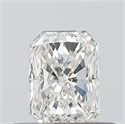 Diamante Natural 0.33 quilates, Radiante , Color G, claridad VVS2 y certificado GIA