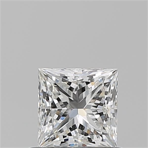 Picture of Natural Diamond 0.70 Carats, Princess with  Cut, G Color, VS1 Clarity and Certified by GIA