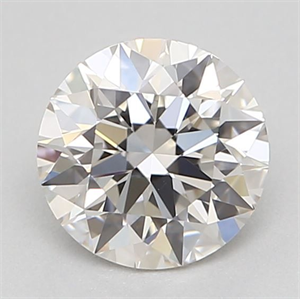 Picture of Natural Diamond 0.50 Carats, Round with Excellent Cut, I Color, VS1 Clarity and Certified by GIA