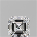 Diamante Natural 0.91 quilates, Asscher , Color E, claridad VVS2 y certificado GIA