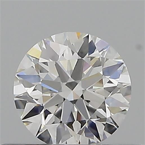 Foto Diamante Natural 0.40 quilates, Redondo , Color G, claridad VVS1 y certificado GIA de