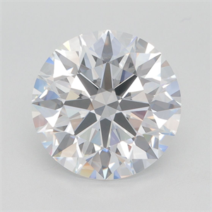 Picture of Lab Grown Diamond 4.27 Carats, Round with Excellent Cut, E Color, VVS2 Clarity and Certified by GIA