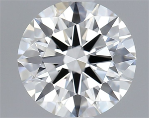Picture of Lab Grown Diamond 1.05 Carats, Round with Ideal Cut, F Color, IF Clarity and Certified by IGI