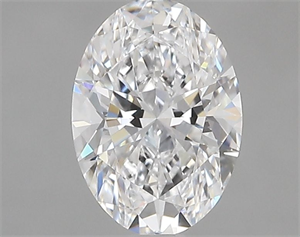 Picture of Natural Diamond 0.70 Carats, Oval with  Cut, D Color, VVS2 Clarity and Certified by GIA