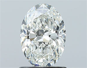Foto Diamante Natural 1.00 quilates, Ovalado , Color I, claridad VS2 y certificado GIA de