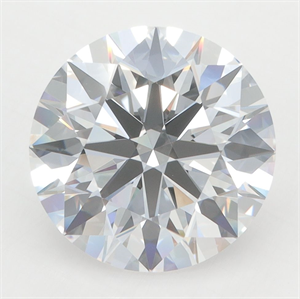 Picture of Lab Grown Diamond 5.01 Carats, Round with Excellent Cut, D Color, VVS1 Clarity and Certified by GIA