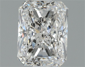 Picture of Natural Diamond 1.02 Carats, Radiant with  Cut, E Color, SI2 Clarity and Certified by HRD
