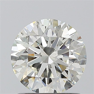 Foto Diamante Natural 1.07 quilates, Redondo , Color J, claridad SI2 y certificado GIA de