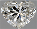 Diamante Natural 1.00 quilates, Corazón , Color G, claridad SI2 y certificado HRD