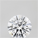Lab Grown Diamond 1.22 Carats, Round with Ideal Cut, D Color, VVS2 Clarity and Certified by IGI