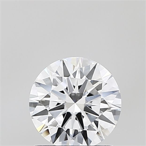 Picture of Lab Grown Diamond 1.22 Carats, Round with Ideal Cut, D Color, VVS2 Clarity and Certified by IGI
