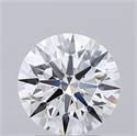 Del inventario de diamantes de laboratorio, 2.07 quilates, Redondo , Color D, claridad IF y certificado IGI